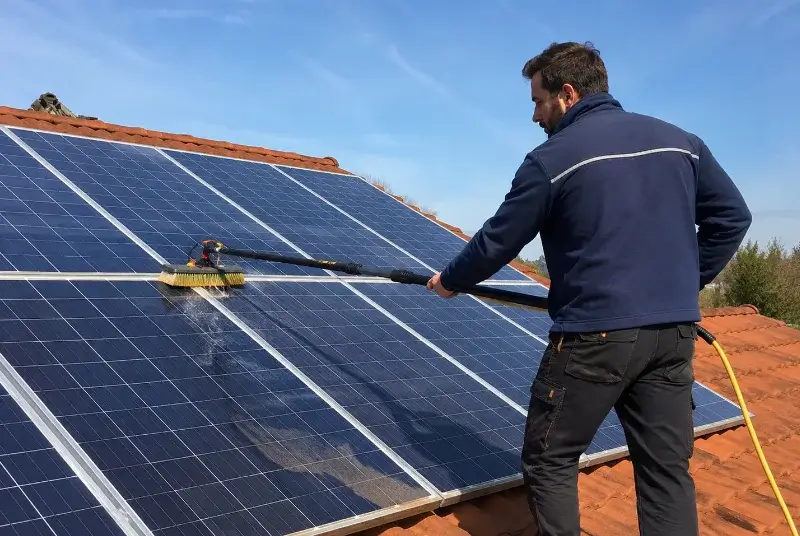 Nettoyage et entretien de panneaux solaires à Batz-sur-Mer