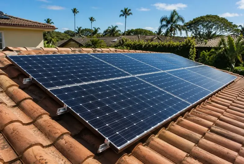 Installation de panneaux solaires à Batz-sur-Mer